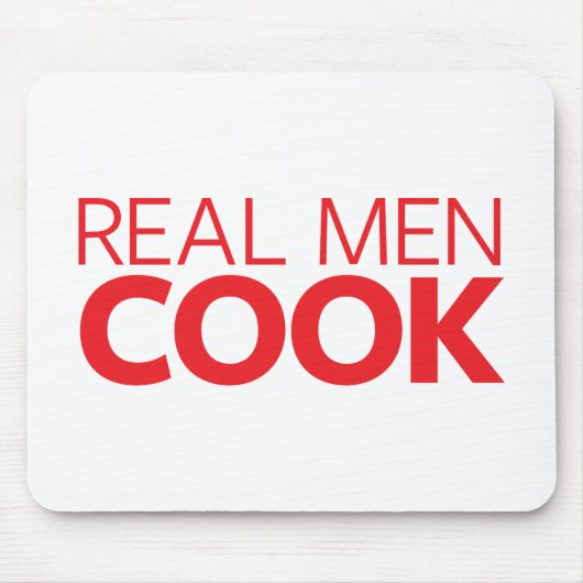 Real Mannen Cook Muismat (Voorkant)