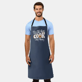 Real Mannen Cook Schort (Gedragen)