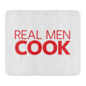 Real Mannen Cook Snijplank (Voorkant)