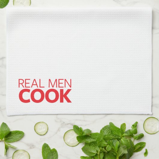 Real Mannen Cook Theedoek (Gevouwen)