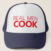 Real Mannen Cook Trucker Pet (Voorkant)