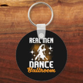 Real Mannen Dance Ballroom - Dancing Partner Dance Sleutelhanger (Voorkant)