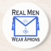 Real Mannen Draag het Onderzetter van Aprons (Voorkant)