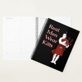 Real Mannen Draag Kilts Funny Scottish Planner (Display)