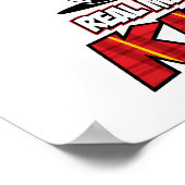 Real Mannen Draag Kilts Poster (Hoek)