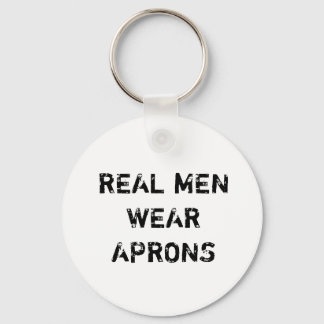 Real mannen draag schorten sleutelhanger