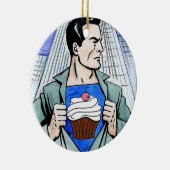 Real Mannen Eat Cupcakes Ornament Versie 2 (Rechts)