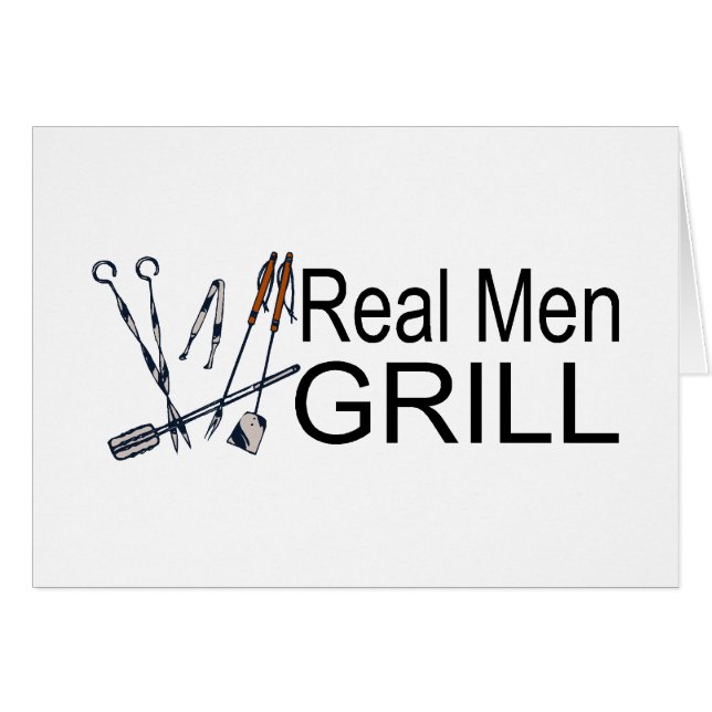Real Mannen Grill (Voorkant Horizontaal)
