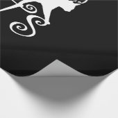 Real Mannen Love Cats Logotype Cadeaupapier (Hoek)