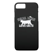 Real Mannen Love Cats Statement Case-Mate iPhone Case (Achterkant)