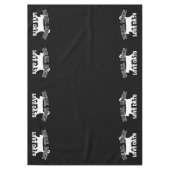 Real Mannen Love Cats Statement Tafelkleed (Voorkant)