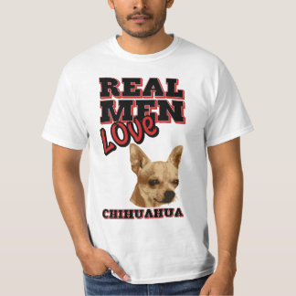 Real Mannen Love Chihuahua T-shirt