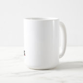 Real Mannen Love Schnauzers Mok (Voorkant rechts)