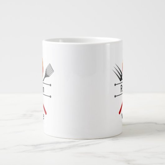 Real Mannen Play met Fire Fun BBQ Quote Mok (Voorkant)