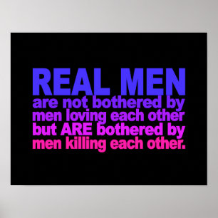 Real Mannen poster