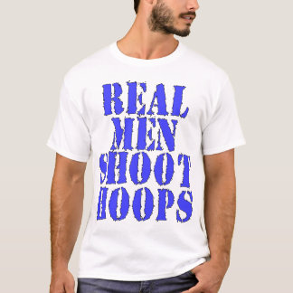 Real Mannen Shoot Hoops T-shirt