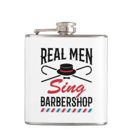 Real Mannen Sing Barbershop Singer Heupfles