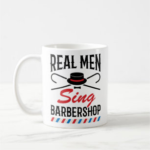 Real Mannen Sing Barbershop Singer Koffiemok