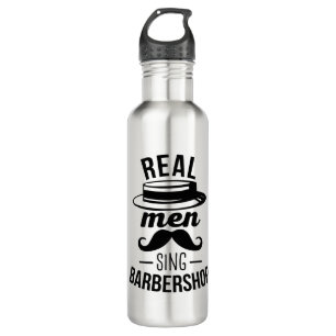 Real Mannen Sing Barbershop Waterfles