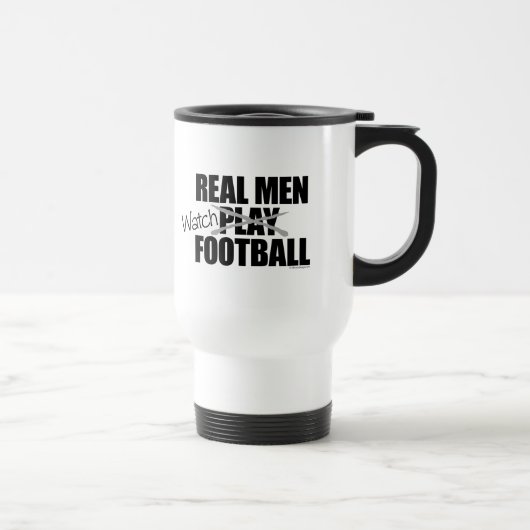 Real Mannen Watch Football Reisbeker (Rechts)