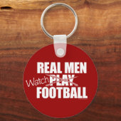 Real Mannen Watch Football Sleutelhanger (Voorkant)