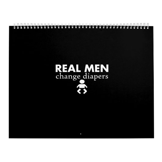 real men change diapes kalender (Hoes)