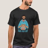 Real Men Knit T-shirt (Voorkant)
