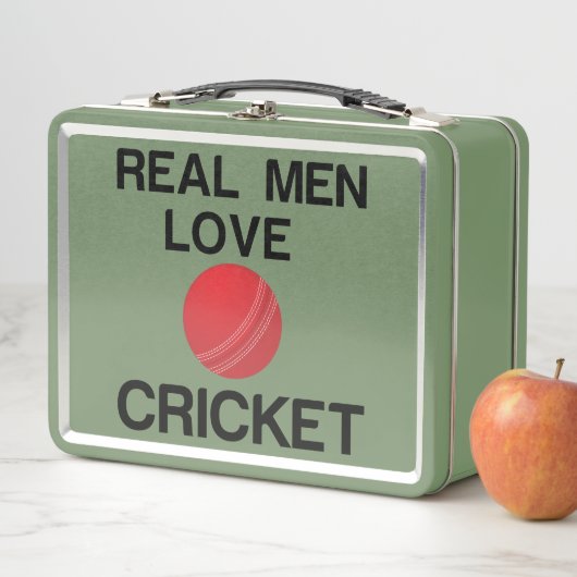 REAL MEN LOVE CRICKET (In situ)