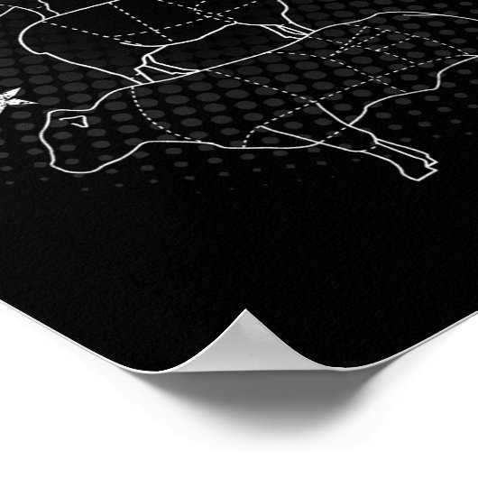 Real Men Rub Their Meat Bbq Smoker Master Poster (Hoek)