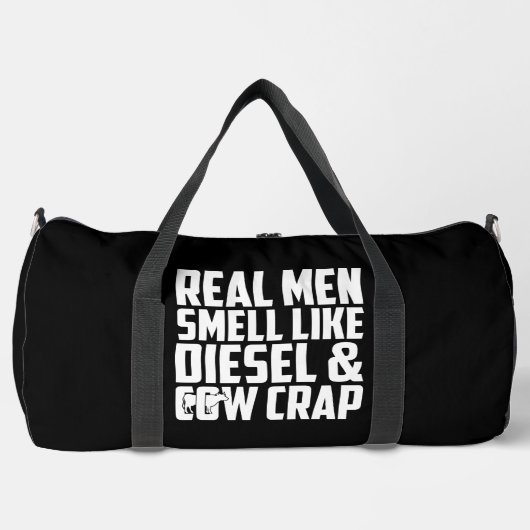 REAL MEN SMELL LIKE DISEL AND COW CRAP PLUNJEZAK (Voorkant)