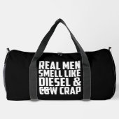 REAL MEN SMELL LIKE DISEL AND COW CRAP PLUNJEZAK (Achterkant)