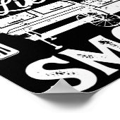 Real Men Smell Like Smoke - Pitmaster Bbq Smoker G Poster (Hoek)