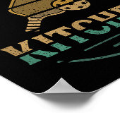 Real Men Stay Out Of The Kitchen Funny Ckleball Vi Poster (Hoek)