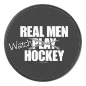 Real Men Watch Hockey Puck (Voorkant)