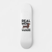 Real Men Wieners Persoonlijk Skateboard (Voorkant)