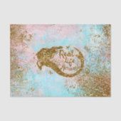 Real Mermaid Life - Glitter Gold Mermaid Tissuepapier (Voorkant)