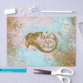 Real Mermaid Life - Glitter Gold Mermaid Tissuepapier (Craft)