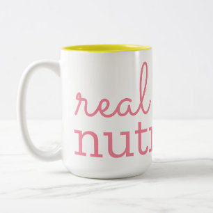Real Mom Nutrition Twee-Tone Mok (15 oz)