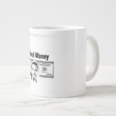 Real money grote koffiekop (Voorkant rechts)