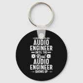 Real O Engineer Sound Engineering Funny Quote Sleutelhanger (Voorkant)