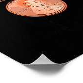 Real One Penny Rip, Funny Coin Memorial,cent Retir Poster (Hoek)