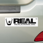 REAL Original Logo Bumpersticker (Op auto)
