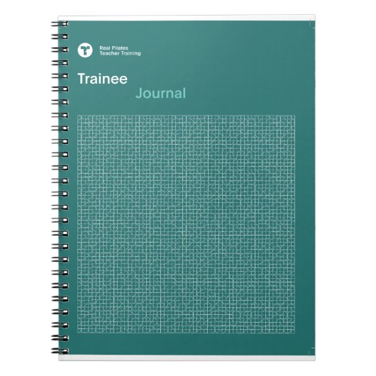 Real Pilates Teacher Training Blank Journal Notitieboek (Voorkant)