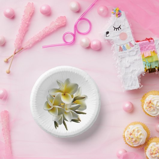 Real Plumeria Frangipani Flowers Papieren Kommen (Feest)