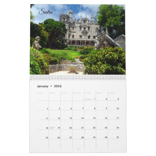 Real Portugal 3 Kalender (Jan 2026)