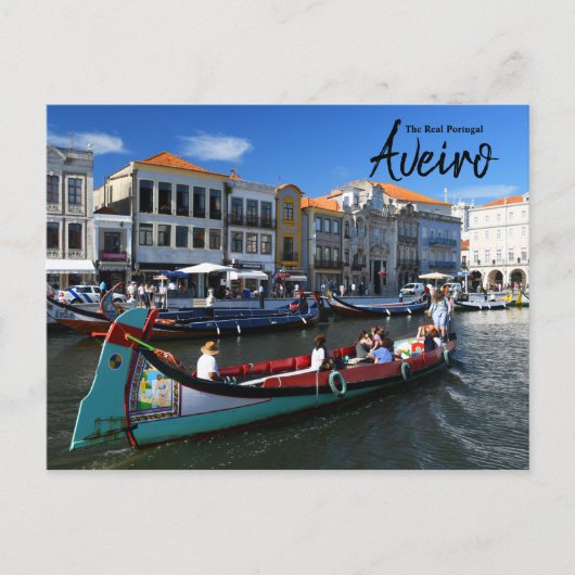 Real Portugal — Aveiro Briefkaart (Voorkant)