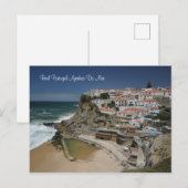 Real Portugal — Azenhas Do Mar Briefkaart (Voorkant / Achterkant)