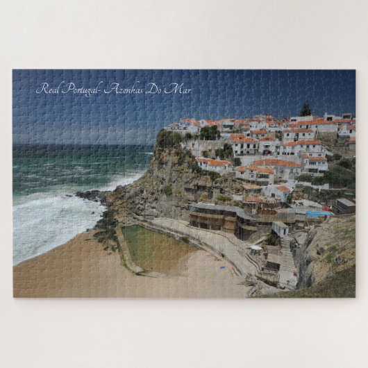Real Portugal — Azenhas Do Mar Legpuzzel (Horizontaal)