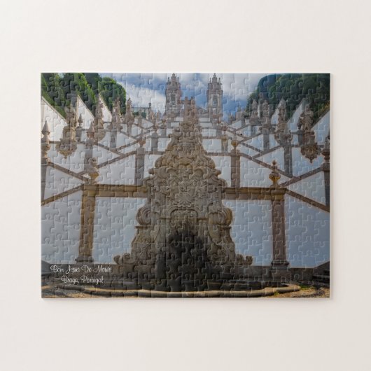 Real Portugal-Bom Jesus Do Monte-Braga Legpuzzel (Horizontaal)