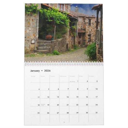 Real Portugal Kalender (Jan 2026)